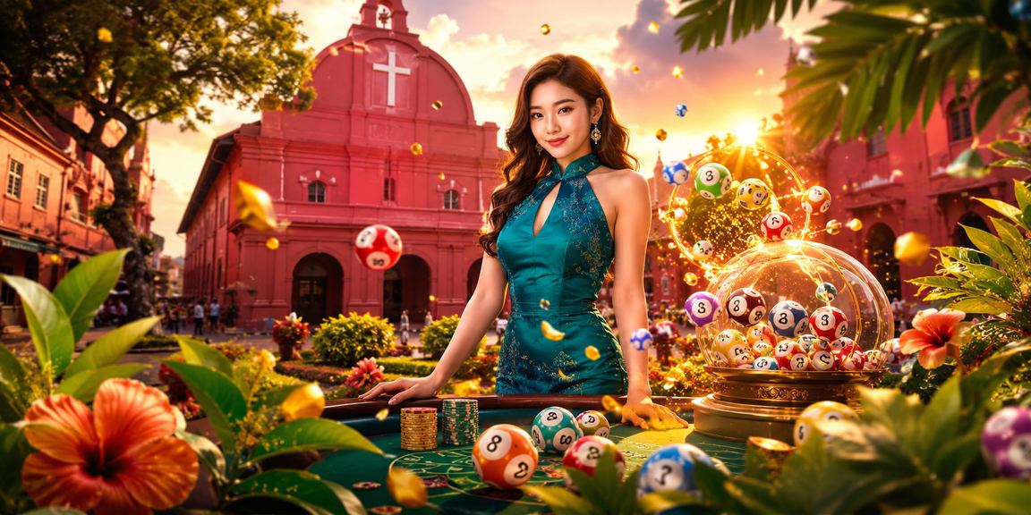 Loteri Malaysia gaya Melaka dengan tiket nombor bertuah