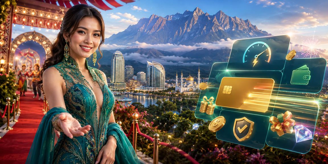 Pengguna Sabah membuat deposit menggunakan kaedah pembayaran tempatan di platform 57000